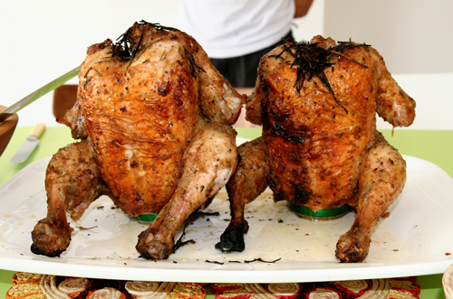 roasted beer can chicken