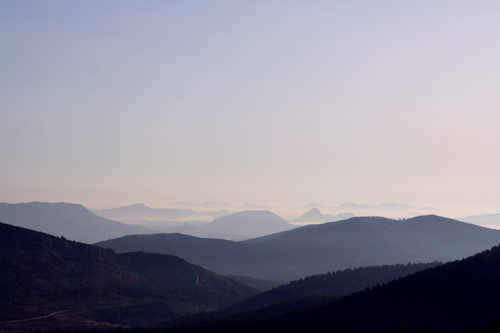 the view NE Sierra Larga