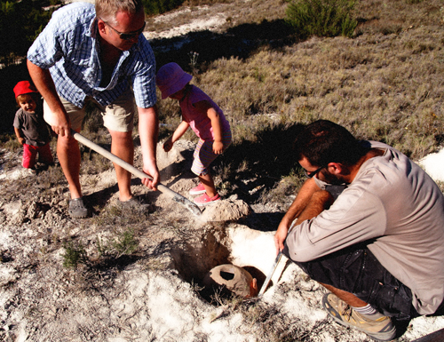 burying base pot