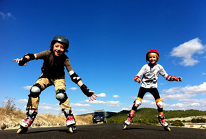 SS rollerblading